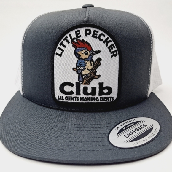 Lil Pecker Club Pride Trucker Patch Hat Cap Gorra Dad Hat Gag Gift Humor Gear Ha - Picture 5 of 9